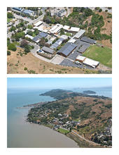 Marin Country Day School includes an entire watershed. - Photo Credit: EHDD