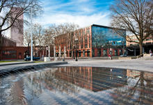 The building is oriented east-west - Photo Credit: Jeff Amram